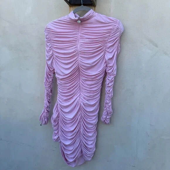 H&M Magda Butrym Bodycon Crepe Mini Dress Mock Neck Rose Appliqu Stretch  Jersey is available for purchase on au PAY Market - Imported Goods Online  Store Co.Ltd. | au PAY Market -
